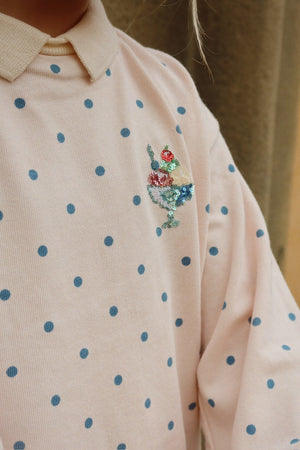Konges Sløjd Polo "Spotty" | Rosewater Dot