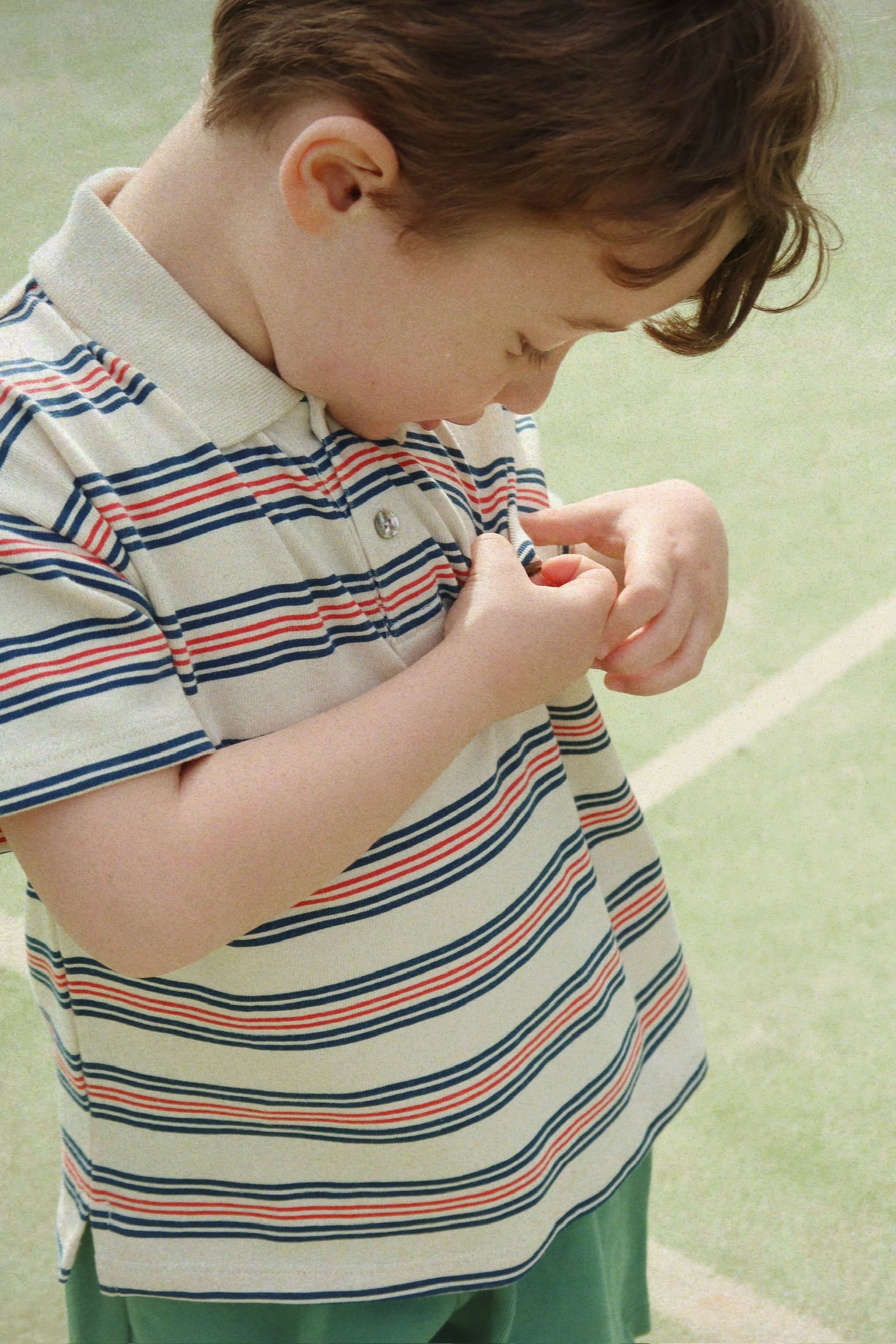 Konges Sløjd Polo Shirt "Spotty" | Stripie Stripe