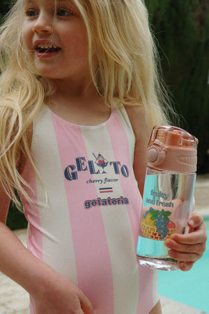 Maillot de bain Konges Sløjd "Pomia" | Candy Rose Stripe