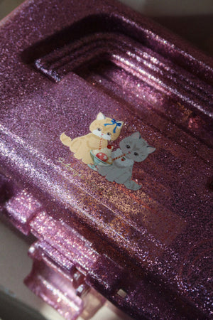 Konges Sløjd Makeup Spielkoffer "Glam Me Up Suitcase Amour Pink"