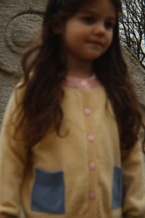 Konges Sløjd Strickjacke – Colletti Cardigan | Yellow