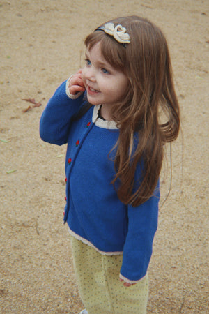 Konges Sløjd Cardigan "Lallo" | Blue