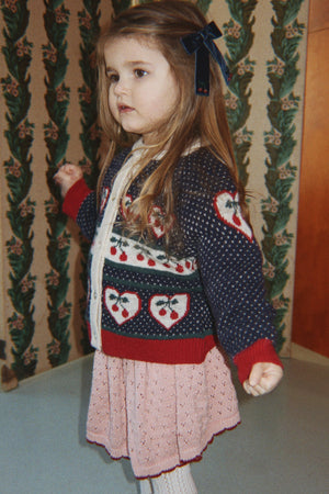 Konges Sløjd Cardigan "Belou" | Cherry