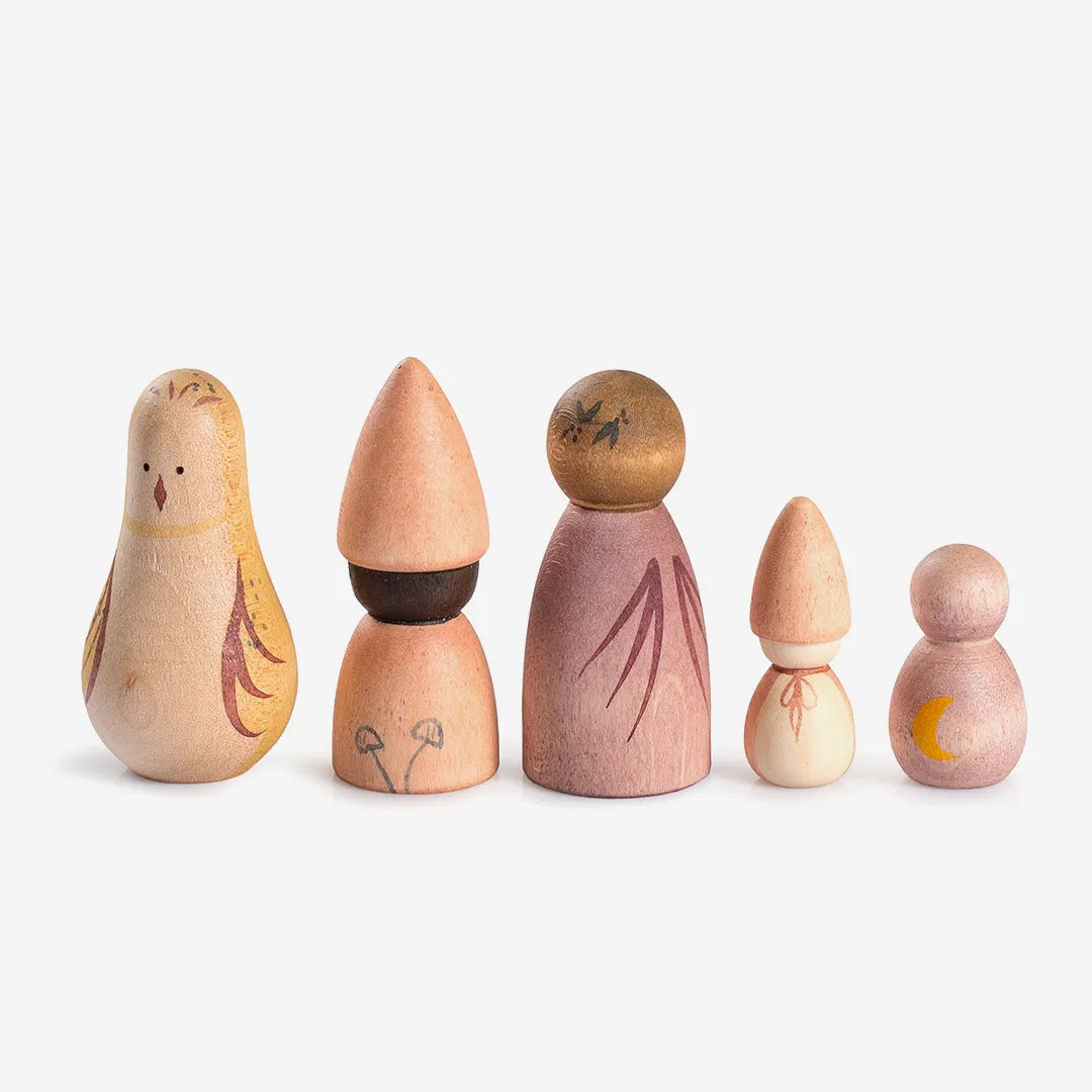 Grapat Holzfiguren Moonlight