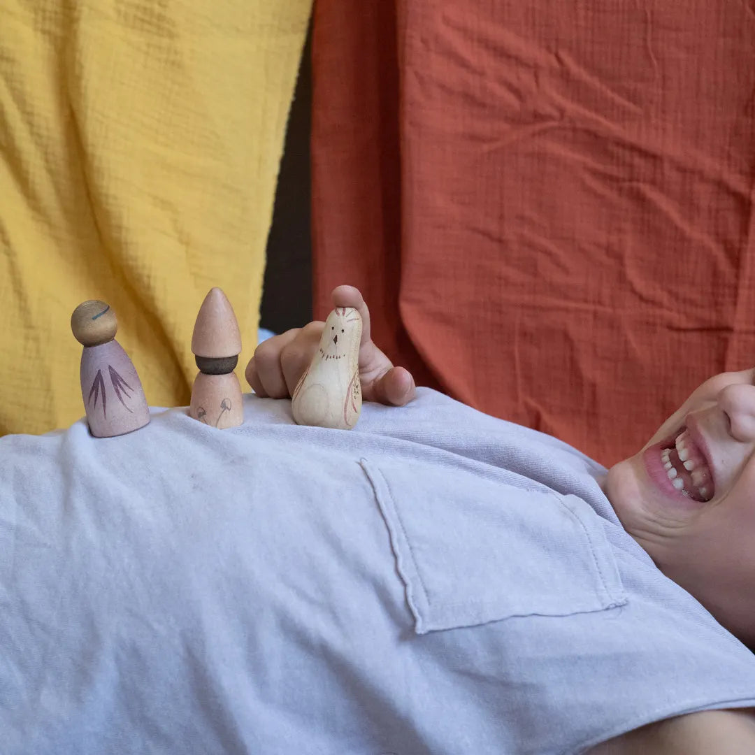 Grapat Holzfiguren Moonlight