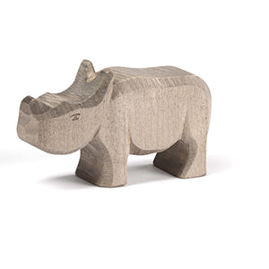 Animal en bois Ostheimer "Rhinocéros petit modèle"