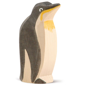 Ostheimer Holztier Pinguin Schnabel hoch – Holz Tier Spielzeug Kinder