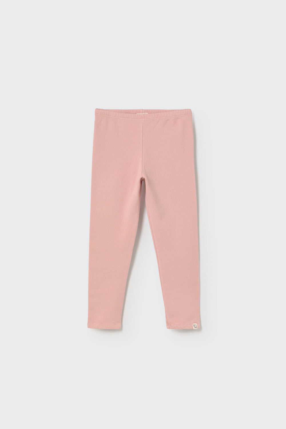 Kinderleggings aus weichem Bio-Fleece in zartem Silberrosa – Cozmo Leggings „Silver Pink“ für kühle Tage