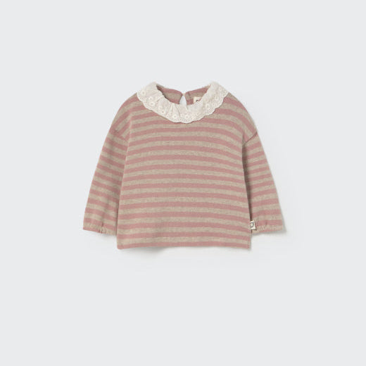 Cozmo Baby-Sweather "Samar" Silver Pink