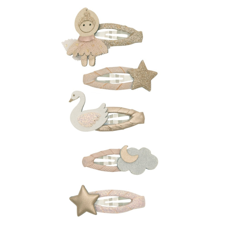 Mimi & Lula Mini Haar-Clic Clacs Clips "Ballerina"