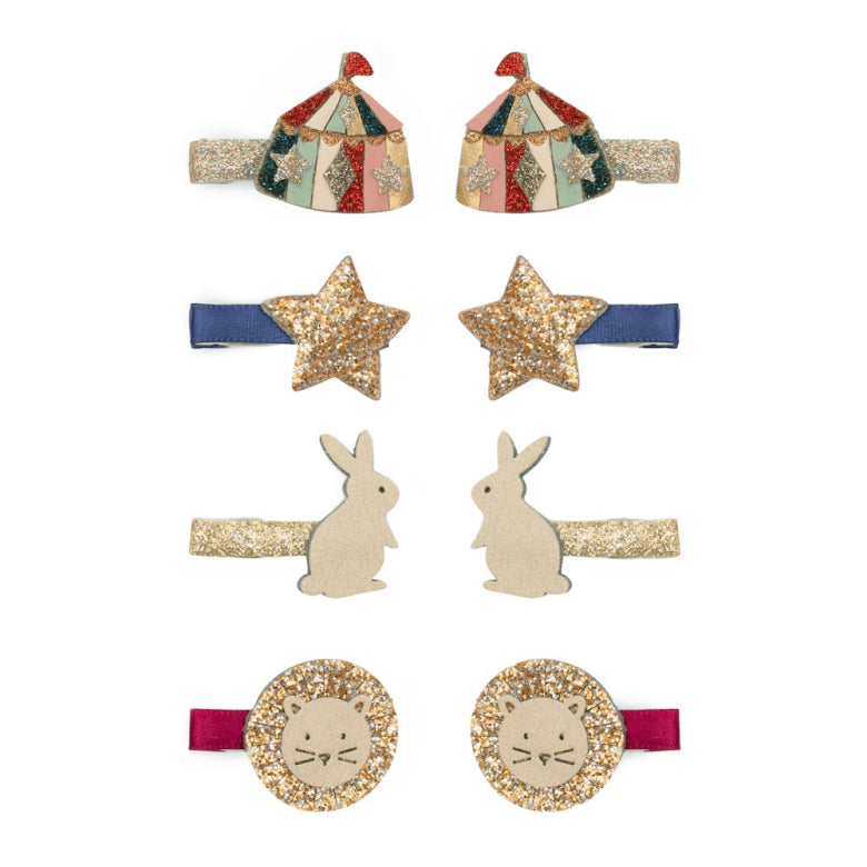 Mimi & Lula Mini Haar-Clips "Circus"