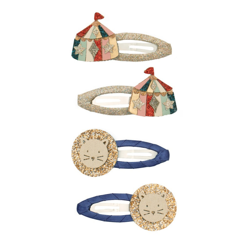 Mimi & Lula Haar-Clic Clacs Clips "Circus Lion"