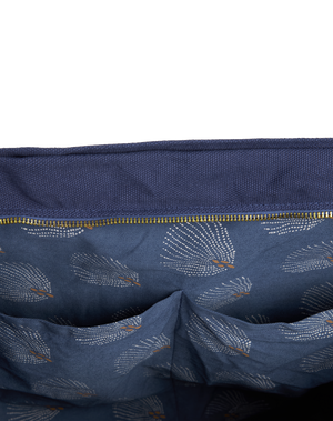 Nobodinoz Maxi Bag "Paris-Tokyo Cobalt"