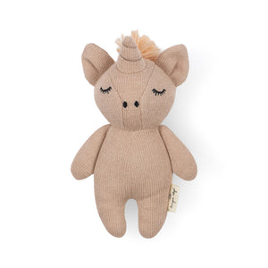 Konges Sløjd Babyrassel Mini Unicorn | Rose Fawn