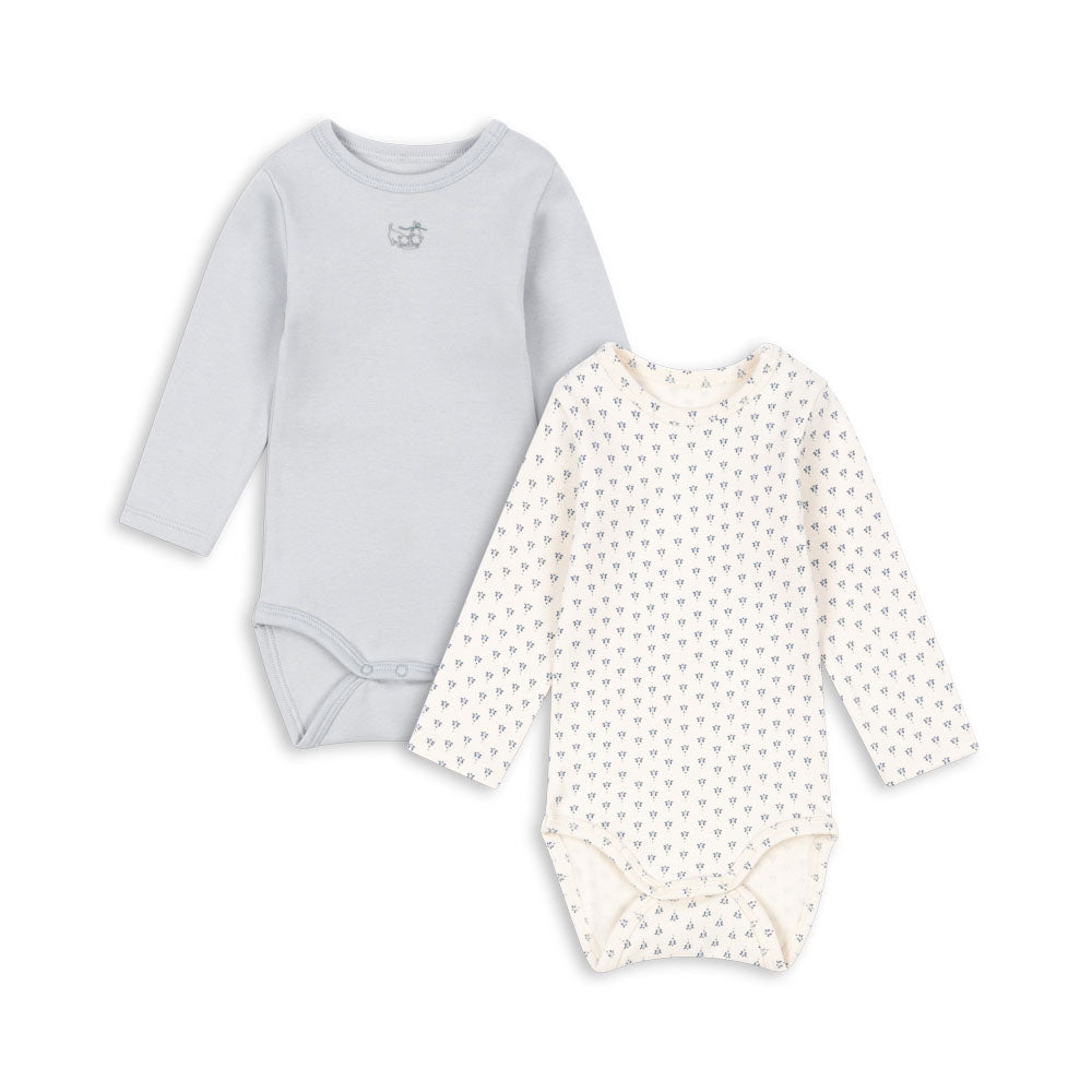 Konges Sløjd Body 2er Set "Bello" | Blue mix