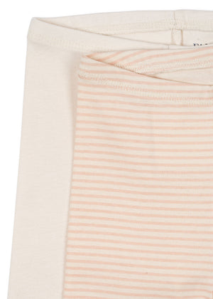 Konges Sløjd Jersey Trousers "Fio Stripe" 2-Pack | Blush Mix
