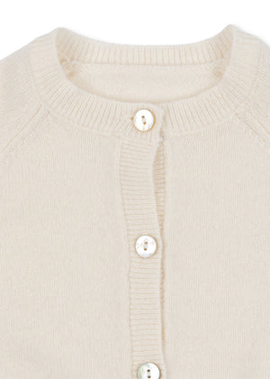 Konges Sløjd Strickjacke "Savora" | Antique White
