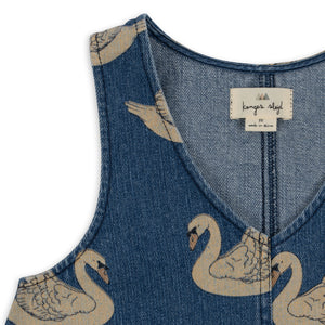 Konges Sløjd Kleid Denim "Magot" Swan