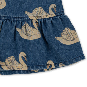 Konges Sløjd Kleid Denim "Magot" Swan