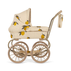 Konges Sløjd Doll's Pram "Mini Doll Pram Mon Grand Citron Glitter"