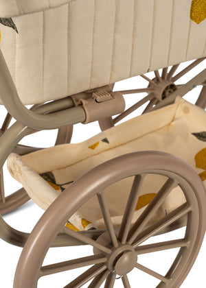 Konges Sløjd Puppenwagen "Mini Doll Pram Mon Grand Citron Glitter"