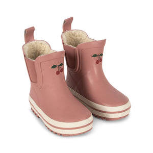 "Konges Sløjd Regenstiefel Roi in Cameo Brown – Kinder-Gummistiefel aus Naturkautschuk,