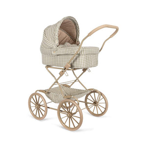 Konges Sløjd Puppenwagen "Doll Pram Tea Check"