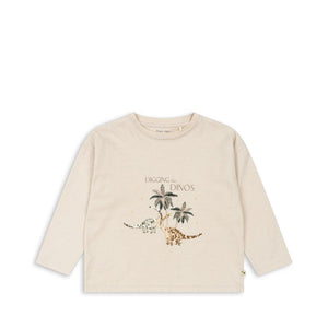 Konges Sløjd T-shirt manches longues "Lin" Chêne Français