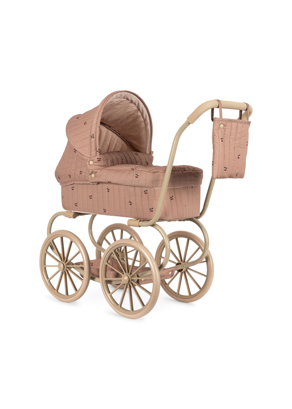 Konges Sløjd Puppen-Kinderwagen "Mini Doll Pram Cherry Blush"