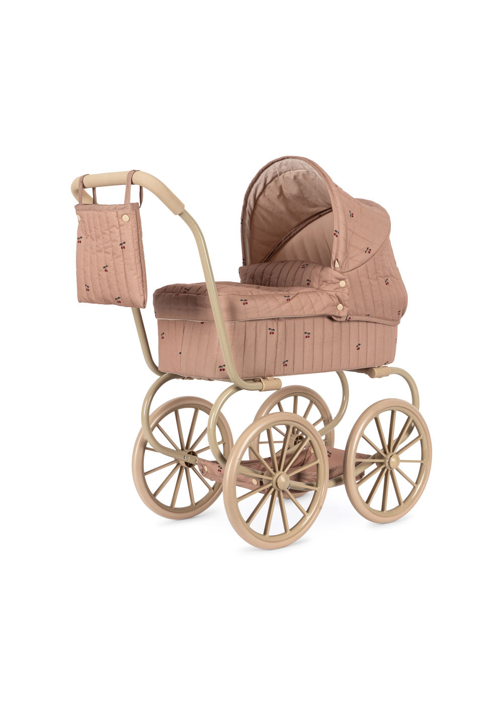 Konges Sløjd Puppen-Kinderwagen "Mini Doll Pram Cherry Blush"
