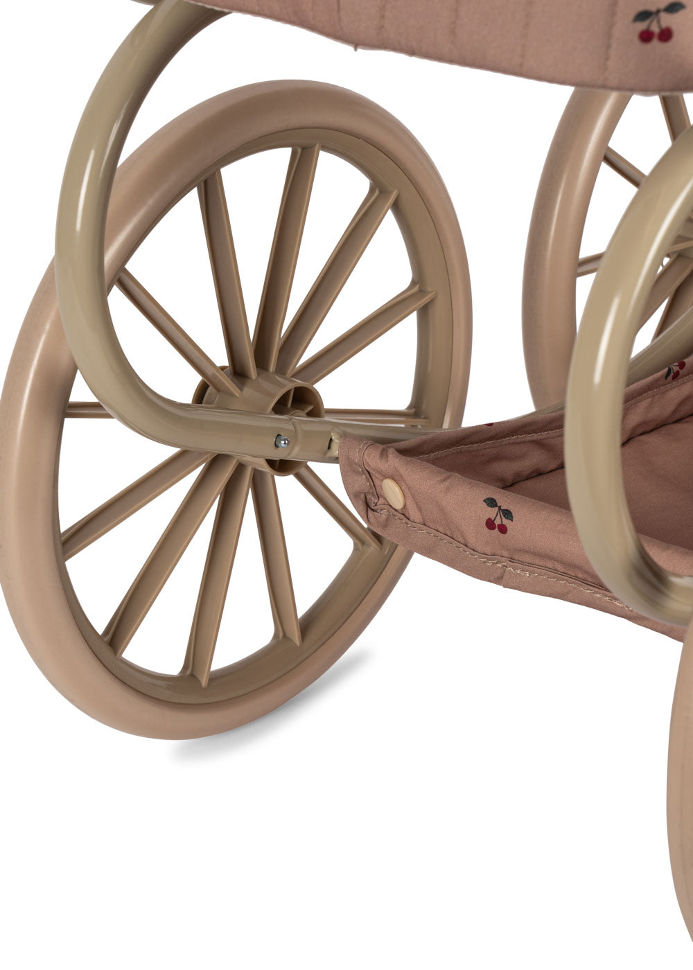 Konges Sløjd Puppen-Kinderwagen "Mini Doll Pram Cherry Blush"
