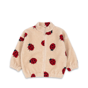 Konges Sløjd Jacke "Jody Teddy" | Ladybug Sand