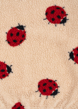 Konges Sløjd Jacke "Jody Teddy" | Ladybug Sand