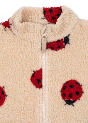 Konges Sløjd Jacke "Jody Teddy" | Ladybug Sand