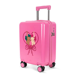 Konges Sløjd Kids' Travel Suitcase | Kitty Pink