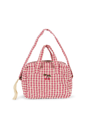 Konges Sløjd Sac à langer pour poupée Bubble Gum Check