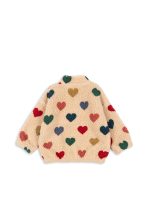 Konges Sløjd Fleece Jacket Teddy "Jody" Bon Coeur Coloré
