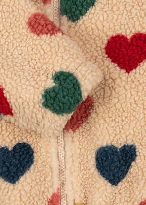 Konges Sløjd Fleece Jacket Teddy "Jody" Bon Coeur Coloré