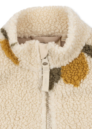 Konges Sløjd Fleece Weste Teddy "Jody" Mon Grand Citron