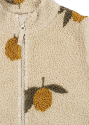 Konges Sløjd Fleece Weste Teddy "Jody" Mon Grand Citron