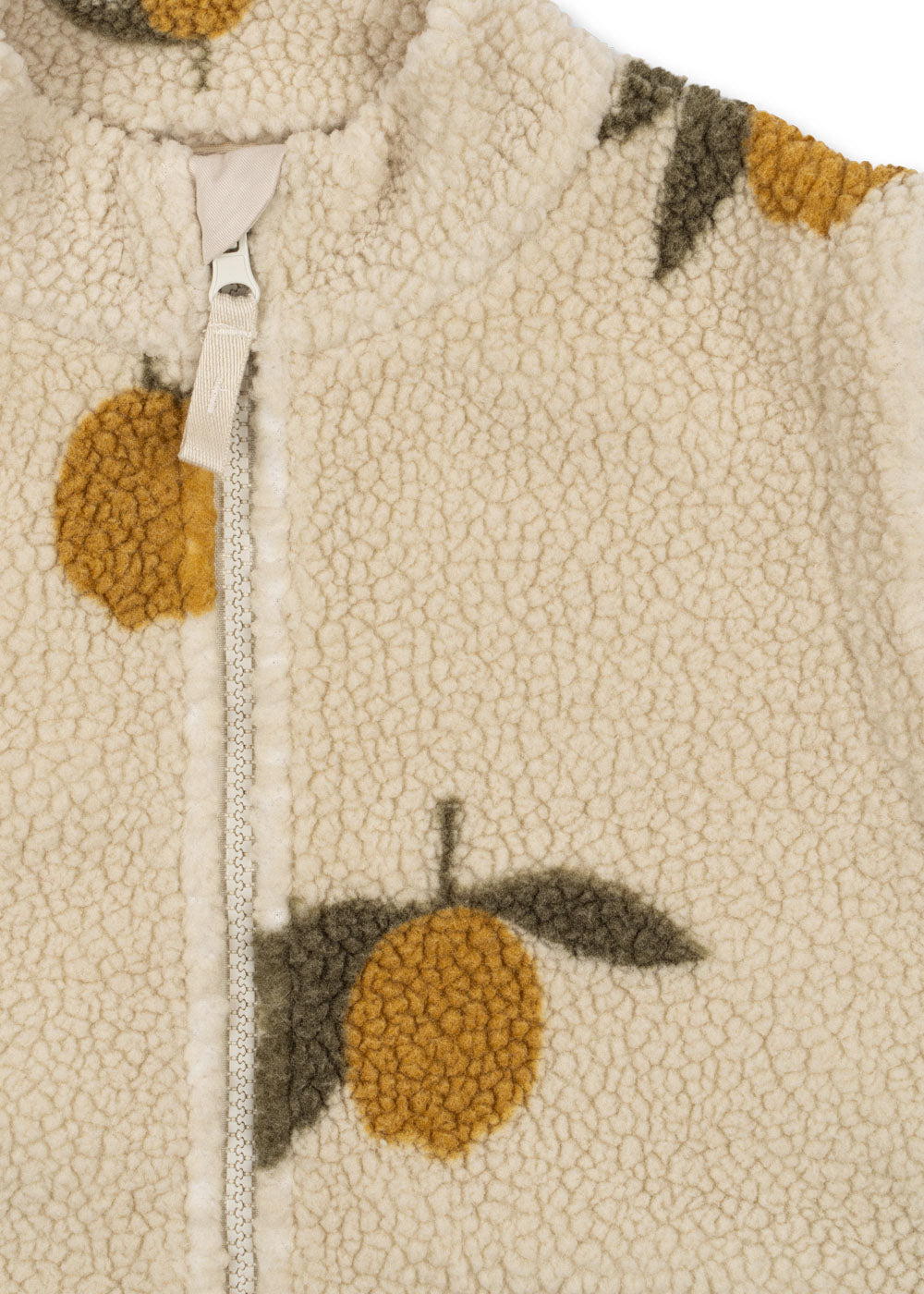 Konges Sløjd Fleece Weste Teddy "Jody" Mon Grand Citron