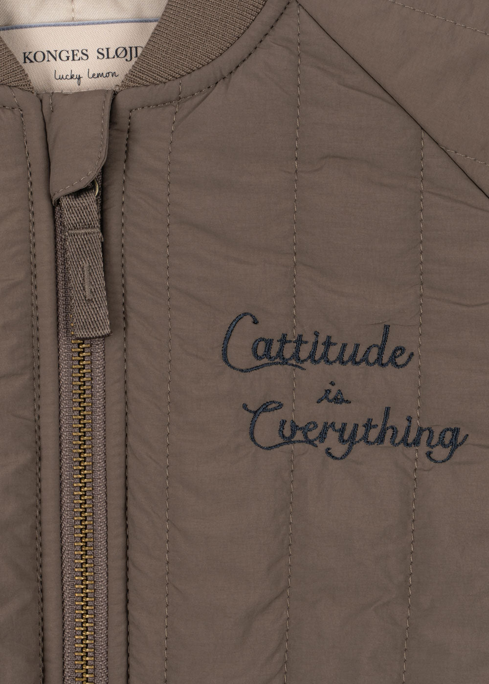 Konges Sløjd Bomberjacke "Juno" Walnut