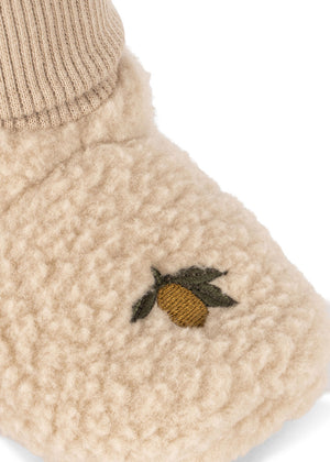 Konges Sløjd Babyschuhe Bio-Baumwolle | "Safa" Oxford Tan