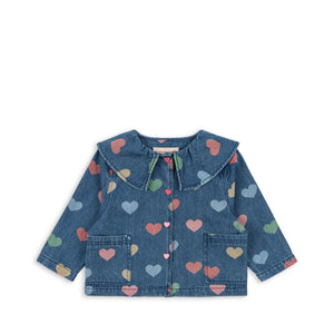 Konges Sløjd Jeansshirt "Magot" Bon Coeur Coloré