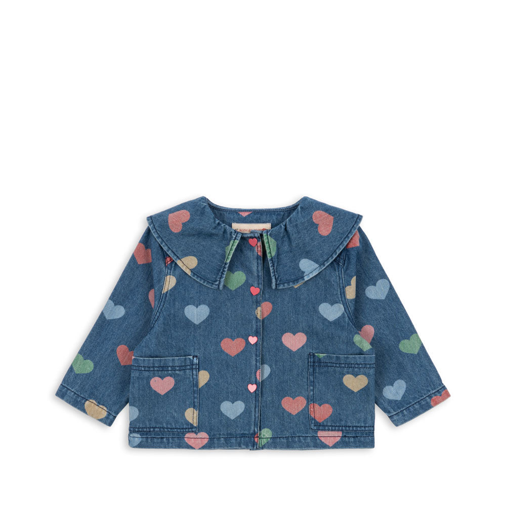 Konges Sløjd Jeansshirt "Magot" Bon Coeur Coloré