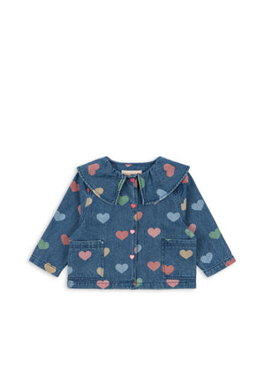Konges Sløjd Jeansshirt "Magot" Bon Coeur Coloré