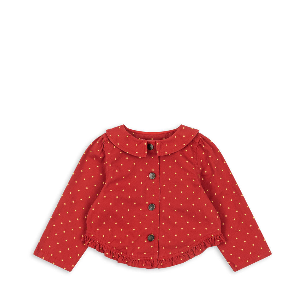 Konges Sløjd Jackenshirt "Nola" Strawberry Dot
