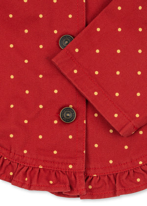 Konges Sløjd Jackenshirt "Nola" Strawberry Dot