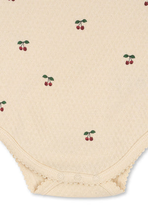 Konges Sløjd Body "Sui Frill"Cherry