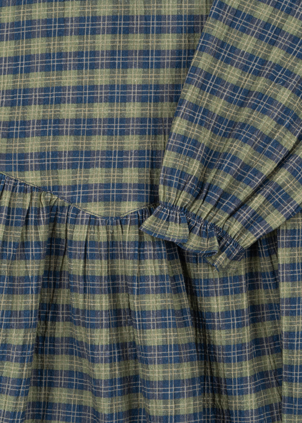 Konges Sløjd Kleid "Terre" Laurel Blue Check